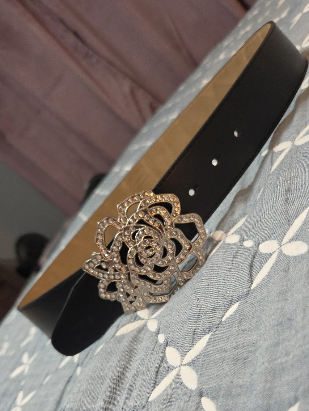 Leather Belt Rose